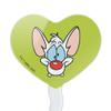 GRAPHICS & MORE Pinky & The Brain Pinky Head Heart Love Cupcake Picks Toppers Decoration Set of 6 view 2