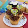 GRAPHICS & MORE Pinky & The Brain Pinky Head Heart Love Cupcake Picks Toppers Decoration Set of 6 view 4