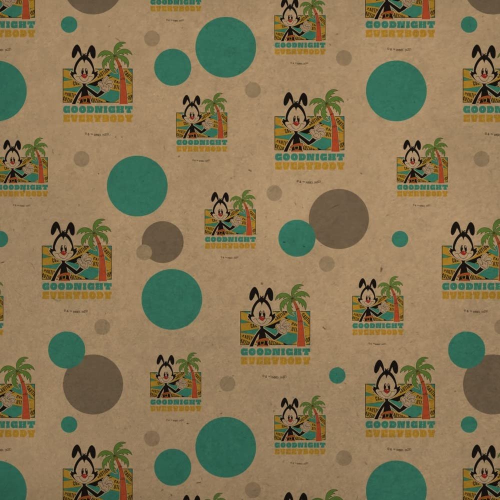 GRAPHICS & MORE Animaniacs Goodnight Everybody Premium Kraft Gift Wrap Wrapping Paper Roll