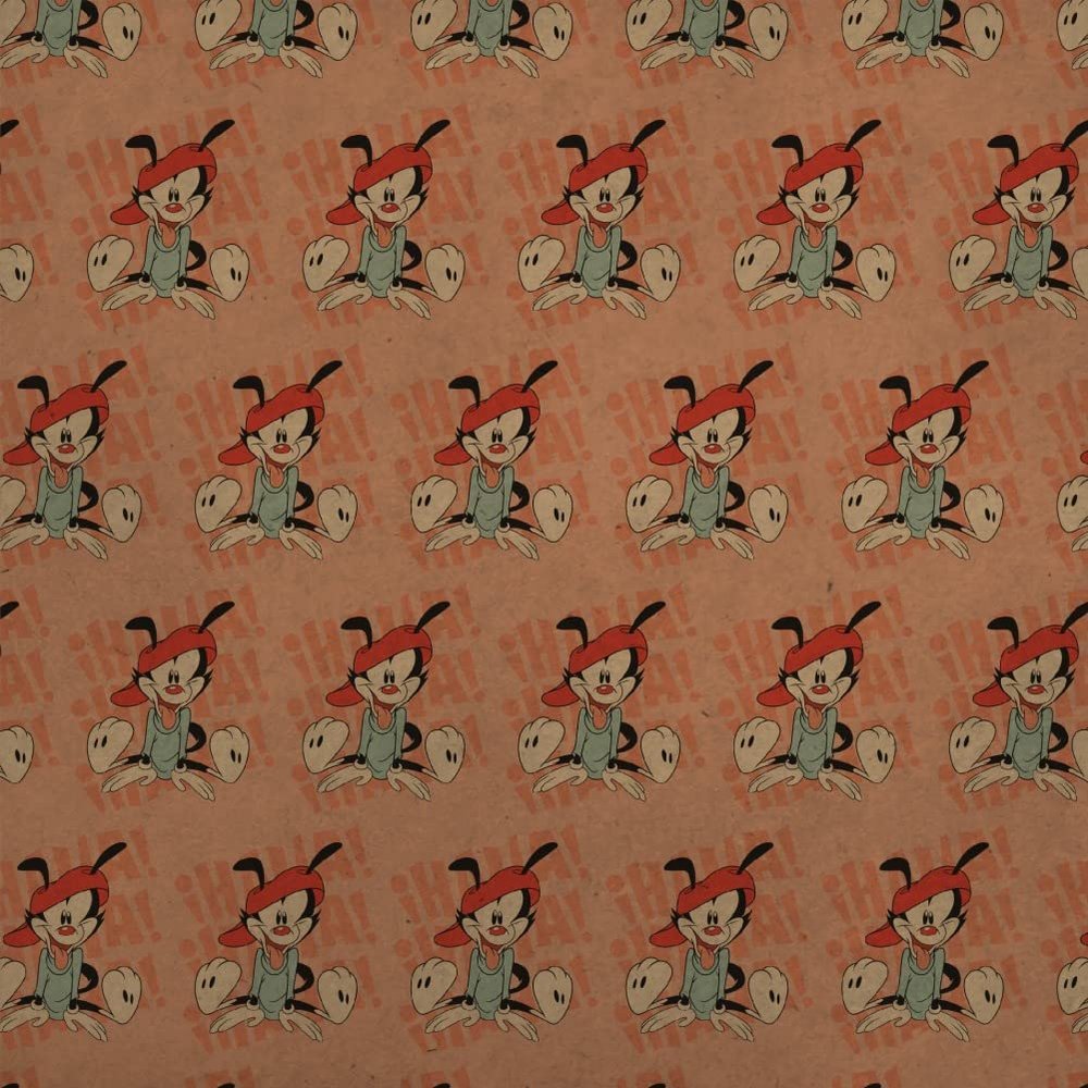 GRAPHICS & MORE Animaniacs Wakko Laughing Premium Kraft Roll Gift Wrap Wrapping Paper