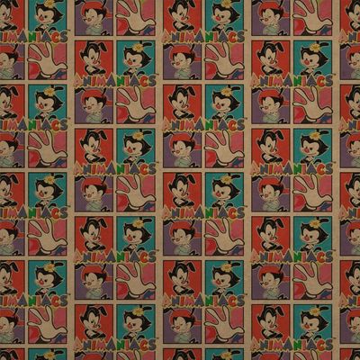 GRAPHICS & MORE Animaniacs Blocks Premium Kraft Roll Gift Wrap Wrapping Paper