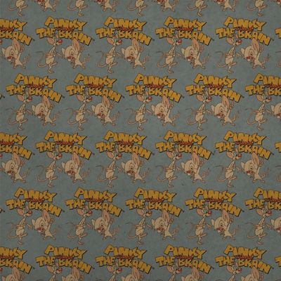 GRAPHICS & MORE Pinky & the Brain Logo Premium Kraft Roll Gift Wrap Wrapping Paper