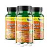 America Medic & Science Rapid-C 500mg Vitamin C Supplement (3 Pack of 100 Tablets) Energy Booster, Daily Immune System Support, Antioxidant | Vegan, Non-GMO Coated Ascorbic Acid for Adult Men & Women view 1
