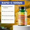 America Medic & Science Rapid-C 500mg Vitamin C Supplement (3 Pack of 100 Tablets) Energy Booster, Daily Immune System Support, Antioxidant | Vegan, Non-GMO Coated Ascorbic Acid for Adult Men & Women view 2