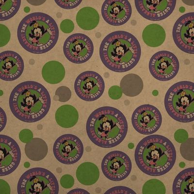 GRAPHICS & MORE Animaniacs World's Cuter Premium Kraft Gift Wrap Wrapping Paper Roll