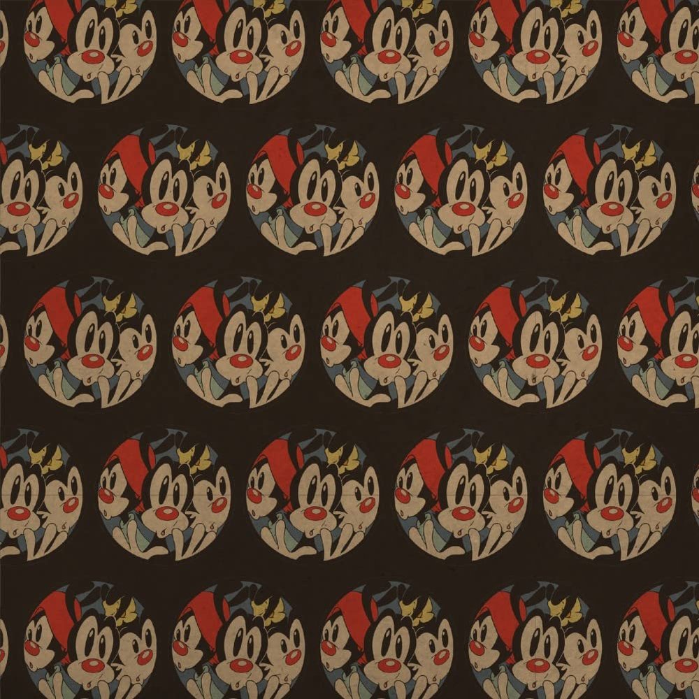 GRAPHICS & MORE Animaniacs Group Stuck Premium Kraft Roll Gift Wrap Wrapping Paper