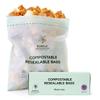 100% Compostable Resealable Food Storage Bags, Biobased, Leak-Proof and Freezer-Safe, Extra Strong & Durable, 50 Count (Quart Size) view 2