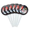 GRAPHICS & MORE Animaniacs Group Stuck Cupcake Picks Toppers Decoration Set of 6 view 1