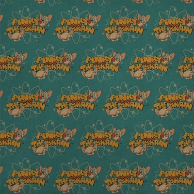 GRAPHICS & MORE Pinky & The Brain Neutron Premium Kraft Roll Gift Wrap Wrapping Paper