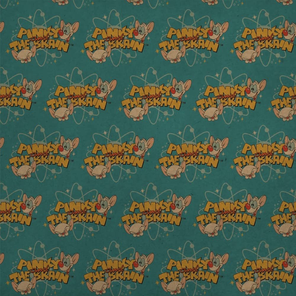 GRAPHICS & MORE Pinky & The Brain Neutron Premium Kraft Roll Gift Wrap Wrapping Paper