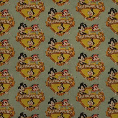 GRAPHICS & MORE Animaniacs Crest Premium Kraft Roll Gift Wrap Wrapping Paper