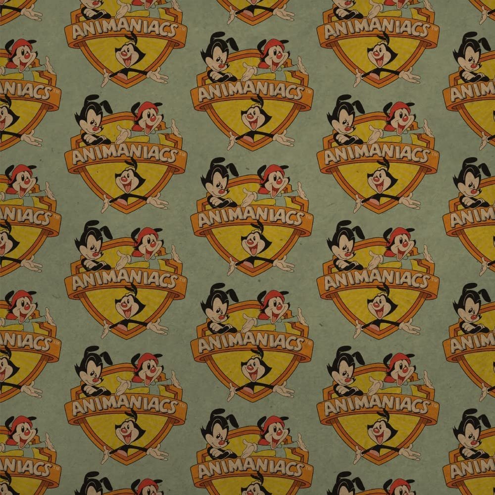 GRAPHICS & MORE Animaniacs Crest Premium Kraft Roll Gift Wrap Wrapping Paper