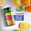 America Medic & Science Rapid-C 1000mg Vitamin C Supplement (3 Pack of 100 Tablets) Energy Booster, Daily Immune System Support, Antioxidant | Vegan, Non-GMO Coated Ascorbic Acid for Adult Men & Women view 3