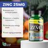 America Medic & Science Chelated Zinc 50 mg Supplements (3 Pack of 60 Tablets) Immune Booster and Powerful Antioxidant Pills for Adults Men and Women | Highly Absorbable Mineral, Improves Mood & Sleep view 2