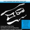 Allshow Gua Sha Scraping Massage Tools Set, Stainless Steel Guasha Massage Tools for Soft Tissue Therapy (5 Pcs) view 2