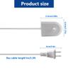 BXIZXD Electric Toothbrush Charger Replacement HX6100 Charging Base for Philips Sonicare Toothbrush Electric Flosser, Philips Sonicare HX3000/HX6000/HX8000/HX9000 Series - 3.3FT view 3