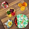 Reusable Beeswax Wrap - 9 Pack, Beeswax Wraps for Food, Eco-Friendly Beeswax Food Wrap, Organic, Sustainable, Biodegradable, Zero Waste, Plastic-Free Food Storage (1L Giraffe | 3M Fox | 5S Bird) view 4