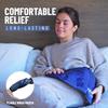 Glacial Comfort Large Gel Ice Pack for Injuries Reusable - (15" x 11") Cold Pads for Back Pain, Hip, Knee, Shoulder, Muscle Strains, Migraine & Postpartum Recovery, Flex Technology - Compression Pad. view 4