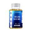 Vitamatic BCAA Gummies - Branch Chain Amino Acid Supplements - Peach Flavor - 600mg per Serving - 60 Vegan Pectin Based Gummies (1 Bottle) view 1