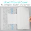 Waterproof Dialysis Catheter Shower Protector, with Non Stick Central Pad, Shower Cover for Chest Port Site Shield Large Bandages Feeding Tube G Tube Accesorries(10"x12"+Pad, Pack of 14) view 4