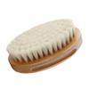 Healifty 3pcs Comfortable Shampoo Brush Natural Wool Bath Shower Brush for Gentle Hair Cleaning Scalp Care Ergonomic Design for Easy Use Safe for Sensitive Khaki view 3