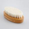 Healifty 2pcs Comfortable Oval Wool Brush for Hair Cleaning and Bathing Natural Wool Hairdressing Tool for Gentle Scalp and Detangling Soft Khaki view 4