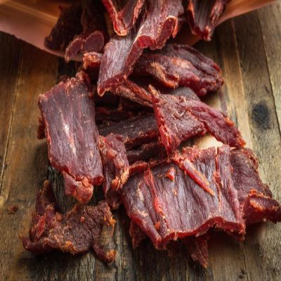 Wellborn 2R Premium Beef Jerky, Mesquite Smoked 100% Natural Beef Jerky Keto Friendly 4oz Bags (Premium Beef Jerky)