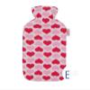 Acever Classic Hot Water Bottle Rubber Bag to Keep Warm in Winter and Relieve Pain, as Well Iced Water Bag (L) view 3