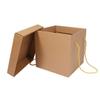 LIFKOME 1pc Christmas Snack Storage Box with Cover Square Package for Parties Diy Box for Holidays and Gatherings Safe Material for Festive Use view 1