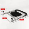 CTVR Bed Rail Safety Side Guard, Elderly Standing Bar Handle, Stability Grab Bar with Storage Pocket, Fit King, Queen, Full, Twin view 3