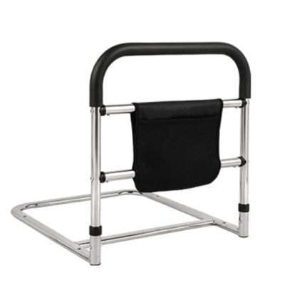CTVR Bed Rail, Elderly Standing Bar Handle, Stability Grab Bar with Storage Pocket, Fit King, Queen, Full, Twin