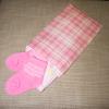 cBox Mixed Plaid Pattern Flat Paper Gift Bags 100pcs (6" x 9") for Party Favors, Merchandise, Weddings view 4