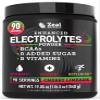Zeal Electrolyte Powder - 90 Servings | Keto Electrolytes Powder | Zero Sugar, BCAAs, B-Vitamins | Potassium, Zinc, Magnesium | Hydration Powder Recovery Drink | Cherry Limeade view 1