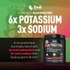 Zeal Electrolyte Powder - 90 Servings | Keto Electrolytes Powder | Zero Sugar, BCAAs, B-Vitamins | Potassium, Zinc, Magnesium | Hydration Powder Recovery Drink | Cherry Limeade view 3