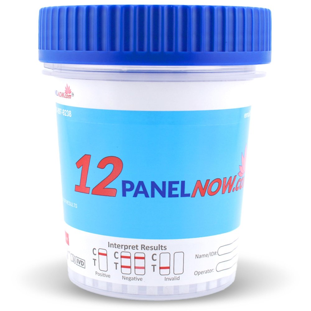 [100 Pack] 12 Panel Urine Test Kit, Fast & Accurate Results Within Minutes!