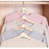 25/50PCS Mini Clothes Hanger for Closet Connector Hooks Cascading Plastic Wardrobe Coat Organizer Rack Holder Space Saving (25 Pcs White) view 4