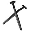 Healifty 4pcs Charcoal Tongue Brush Cleaner Ergonomic Oral Scraper for to Use Removes Buildup for Daily Oral Care Black view 3