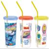 Skater SIH3ST-A Tumbler with Straw, 31.8 fl oz (320 ml), Plarail 22, Made in Japan view 1