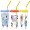 Skater SIH3ST-A Tumbler with Straw, 31.8 fl oz (320 ml), Plarail 22, Made in Japan view 3
