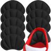 Back of Heel Cushion Pads, Adhesive Heel Grips Inserts for Boots, Loose Shoes Too Big, Reusable Heel Guards Liners for Women Men, Improve Shoe Fit, 8PCS-Black view 1