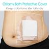 25 Pcs Waterproof Stoma Shower Cover 9"x9", Ostomy Bag Protector Shield Film Bandage Adhesive Dressing for Colostomy Pouch Supply Bath Guard Accessory view 2