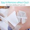 25 Pcs Waterproof Stoma Shower Cover 9"x9", Ostomy Bag Protector Shield Film Bandage Adhesive Dressing for Colostomy Pouch Supply Bath Guard Accessory view 4