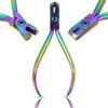 AAProTools Multi Rainbow Color Distal End Cut Plier, Hold & Cut Hard and Soft Wire Orthodontic Cutter Dental Instrument Tool, Braces Removal Tools Tooth Pulling Kit view 1