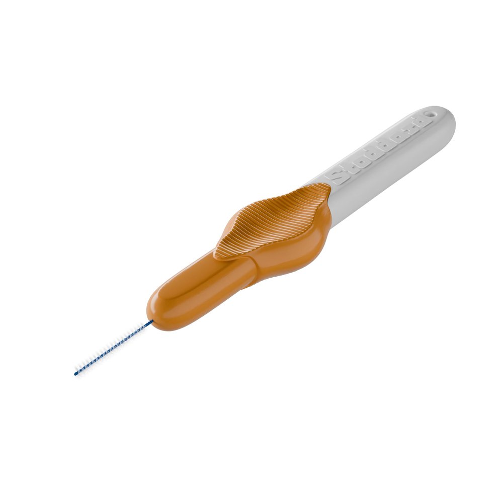 Stoddard OPTIM Soft Interdental Brushes XXX Fine -2.0mm Orange - 25 Brush Bulk Pack