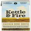 Kettle & Fire Chicken Bone Broth, Regenerative Agriculture, 100% Pasture-Raised, Whole30, Gluten Free & Non-GMO, 16.9 Oz (Pack of 6) view 1