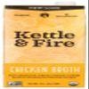 Kettle & Fire Organic Chicken Broth, Zero Sugar, USDA Certified Organic, Gluten Free & Non-GMO, 32 Oz (Pack of 6) view 1