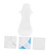 Healifty 2pcs Reusable Menstrual Pads Cotton Sanitary Towels Thin Washable Pads for Women for Travel view 4