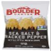 Boulder Canyon Kettle Cooked Potato Chips, Sea Salt & Cracked Pepper, Gluten Free & Non-GMO, 5 Oz (Pack of 12) view 1