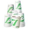 12 oz Compostable Paper Cups - Biodegradable Disposable White Paper Coffee Cups PLA Lined - Eco-friendly Hot and Cold Drinking Cups for Travel, Picnic, Party and Events (300) view 1