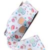 Umbrella ice Cream teapot Printed Ribbon Children's Hair Accessories DIY Handmade Material lace Bow Little Cute Printed Ribbon Tassel (Color : Yellow, Size : 40mm) view 1